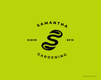 Samantha Gardening Logo