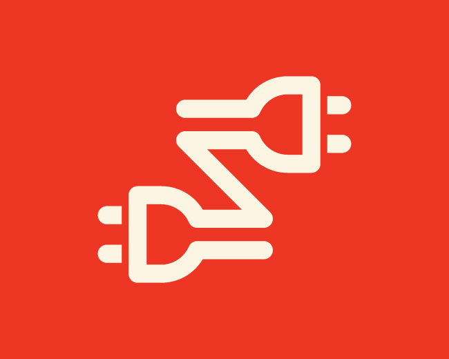Modern Plug Letter Z Logo