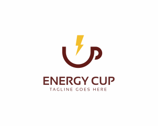 Energy Cup Logo Template