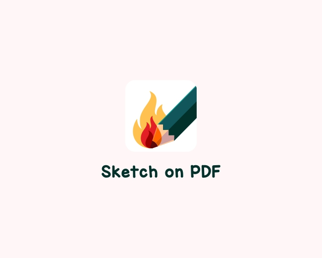 Sketch on PDF