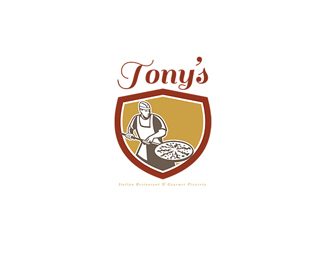 Tony's Italian Restaurant and Pizzeria Logo