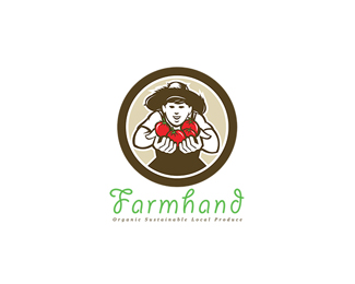 Farmhand Organic Sustainable Produce Logo