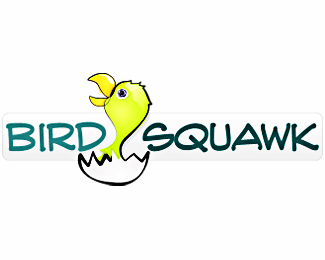 BirdSquawk with text