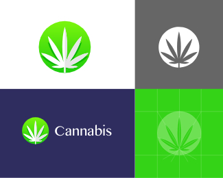 Cannabis logo icon