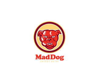Mad Dog Energy Drink, Logo