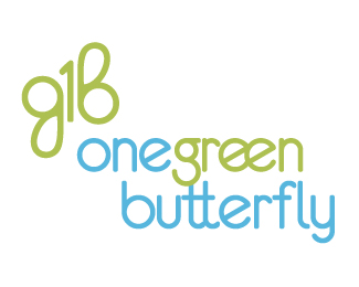 One Green Butterfly