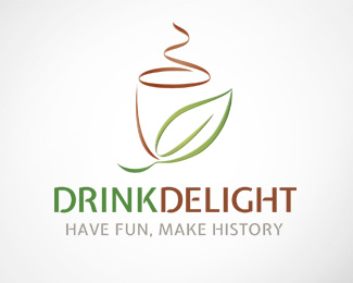 Drink Delight Logo Template