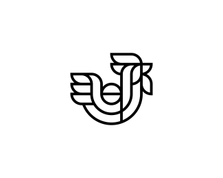 Rooster Monoline Logo