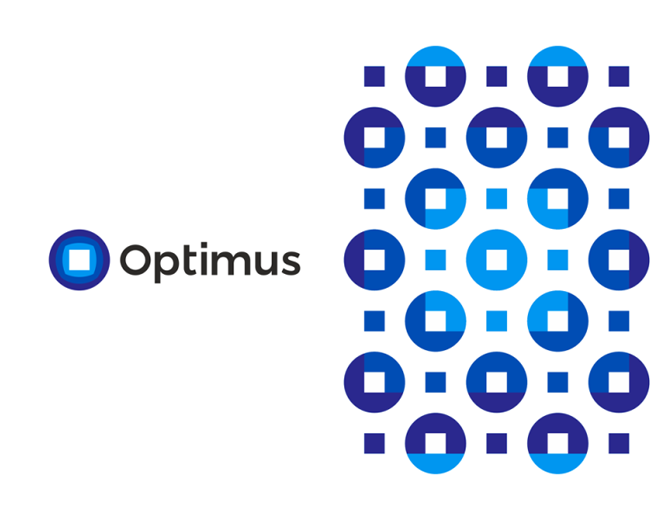 Optimus, logo design for tech engineering company