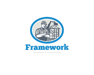 Framework Carpenters and Construction Logo