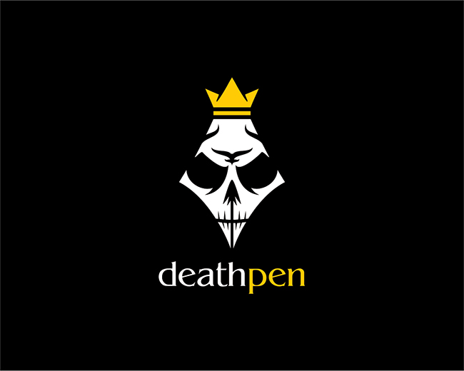 Skull Pen Logo