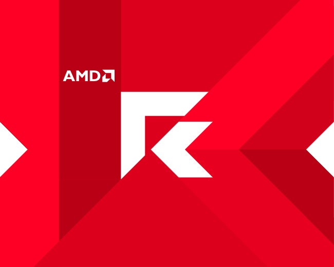 RED by AMD, logo for computer technology developer