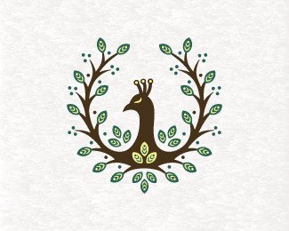 Nature Peacock Logo