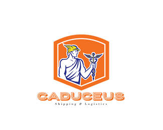 Caduceus Shipping and Logistics Logo