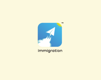 Logo immigration applicationIt