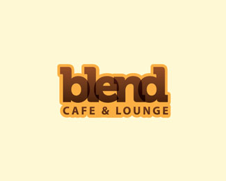 Blend Cafe And Lounge Logo
