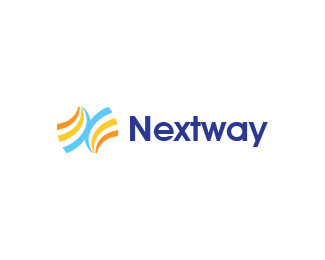 N letter with road mark (Nextway)