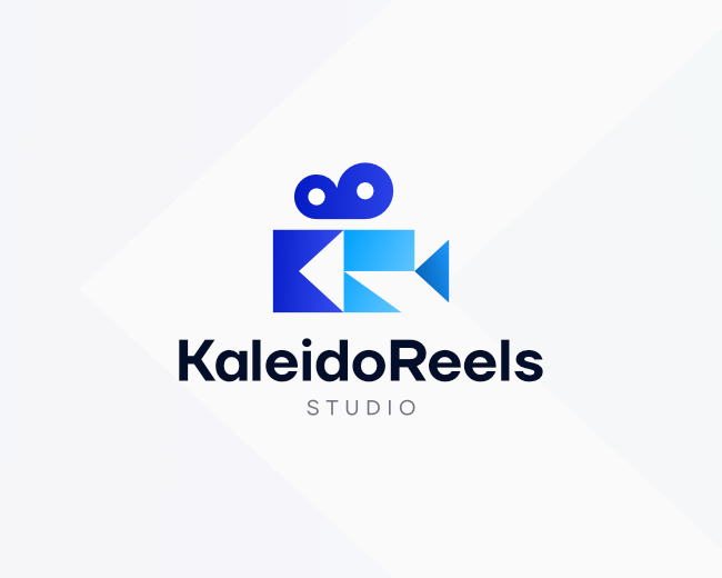 KaleidoReels Studio - Letter Logo , Videography Lo
