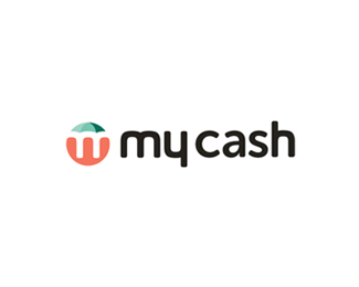 My Cash, financial advisory platform logo design