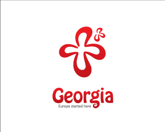 Tourist logo & type for Georgia