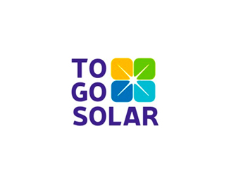 To Go Solar logo design