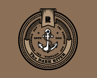 The Dark River (logo template)