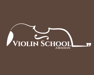 Violin school logo