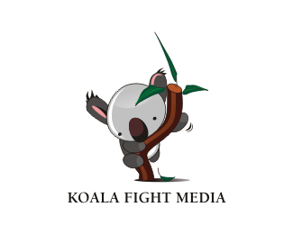 Logo for koala fight media