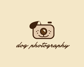 Dog photography logo