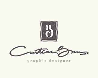 Cristian Boros - graphic designer - personal logo