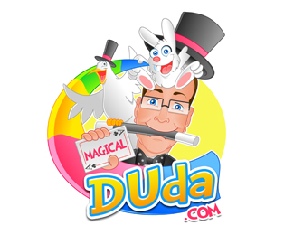 Cartoon logo design character