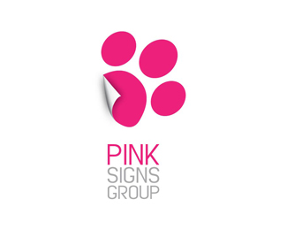 pink signs group
