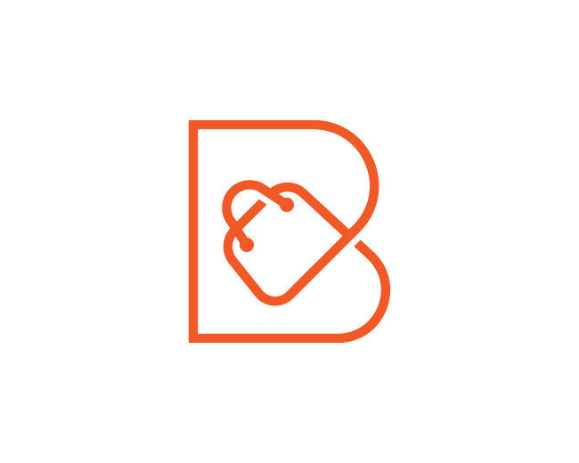 B Shopping Bag Logo
