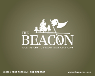 Beacon Hall Golf Club newsletter masthead logo