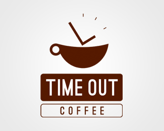 Timeout Coffee Logo Design
