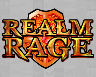 Realm Rage Logo Design