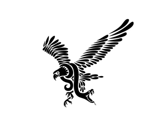 Eagle and serpent
