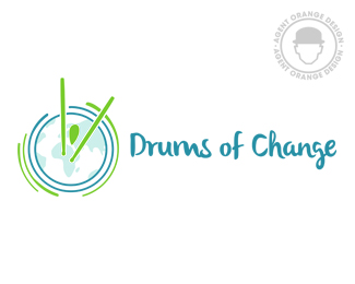 Drums of Change | Newsletter Logo Design