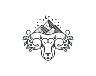 Natural Sheep Logo