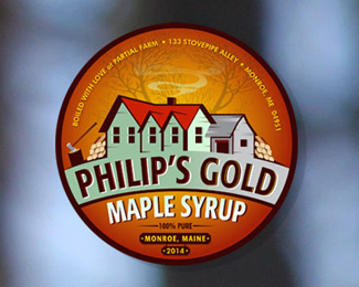 Philip's Gold 100% Pure Maple Syrup