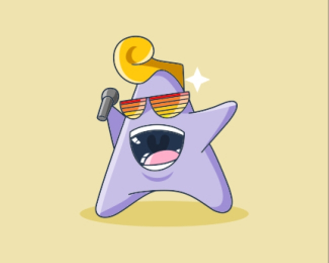 Star Singing Artist Logo