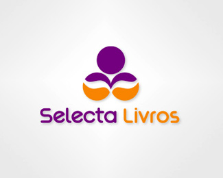 Logotipo Selecta Livros (Select Books)