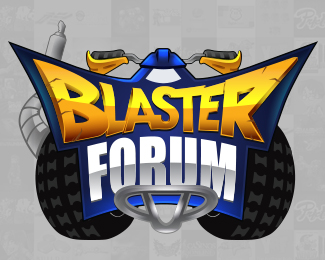 Blaster Forum Logo Design
