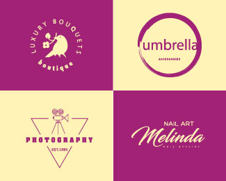 Beautiful Feminine Logos
