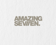 Amazing Seven /logo on white