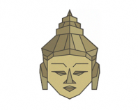 Origami Buddah
