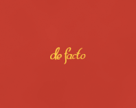 de facto