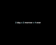 tomorrow