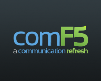 comF5 wordmark dark