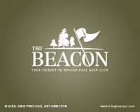 Beacon Hall Golf Club newsletter masthead logo